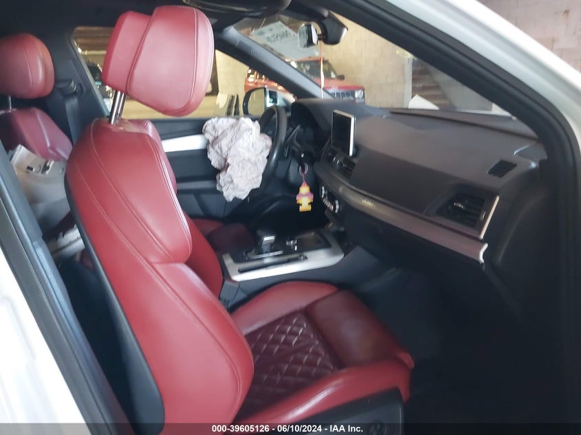 2018 Audi Sq5 3.0T Premium Plus VIN: WA1A4AFYXJ2213484 Lot: 39605126