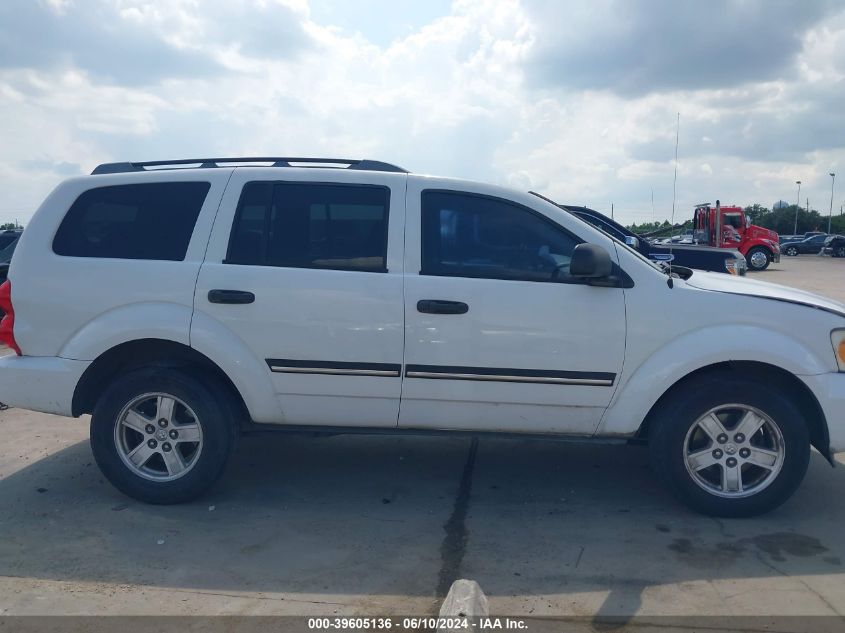 2008 Dodge Durango Slt VIN: 1D8HD482X8F116806 Lot: 39605136