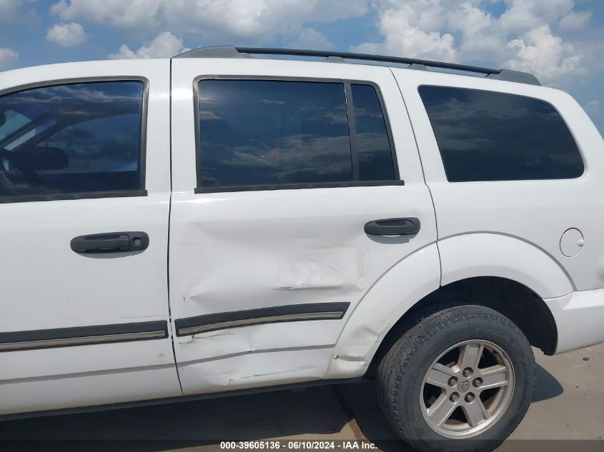 2008 Dodge Durango Slt VIN: 1D8HD482X8F116806 Lot: 39605136