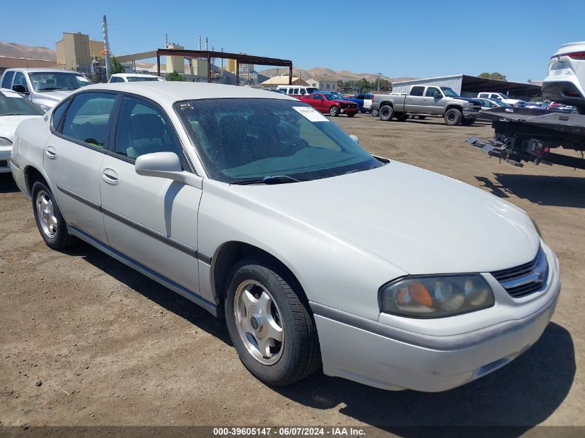 2004 Chevrolet Impala VIN: 2G1WF55K049111474 Lot: 39605147