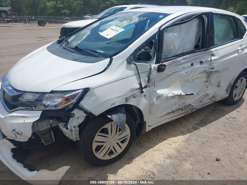 2019 Honda Fit Lx VIN: 3HGGK5H47KM725710 Lot: 39605159