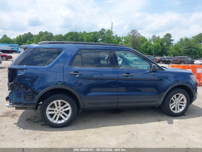 2017 Ford Explorer VIN: 1FM5K8BH2HGC01950 Lot: 39605161