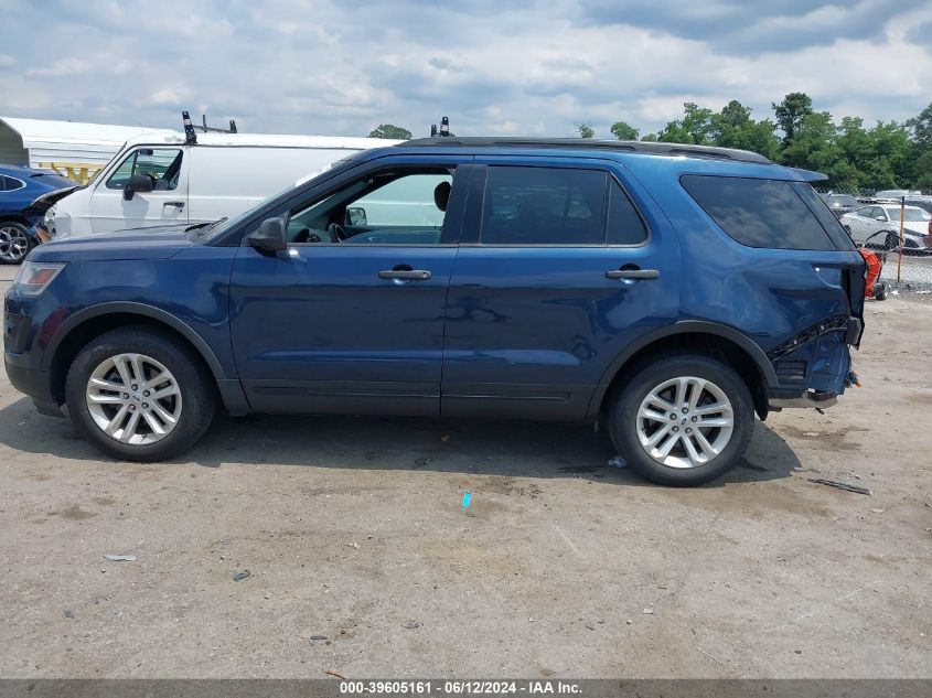 2017 Ford Explorer VIN: 1FM5K8BH2HGC01950 Lot: 39605161