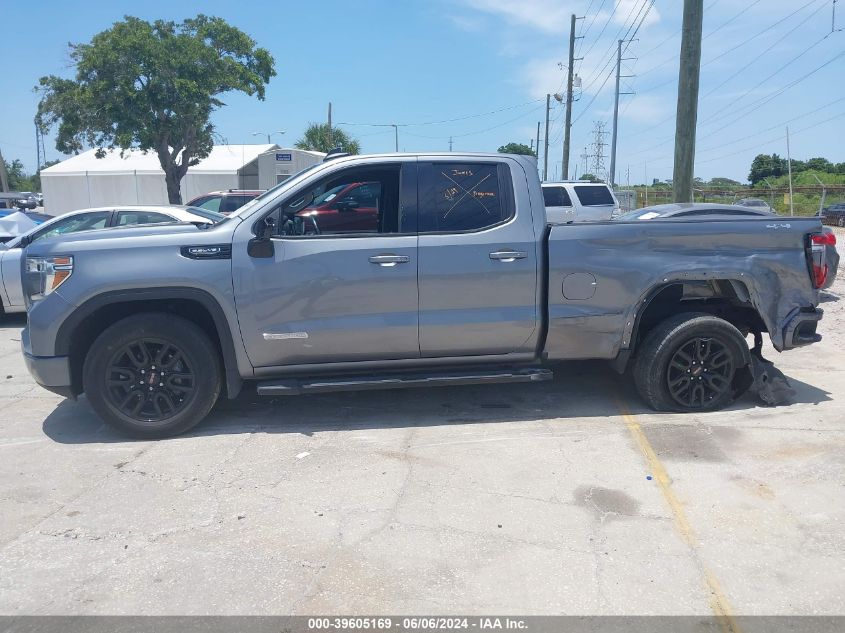 2021 GMC Sierra 1500 4Wd Double Cab Standard Box Elevation VIN: 1GTR9CED6MZ437609 Lot: 39605169