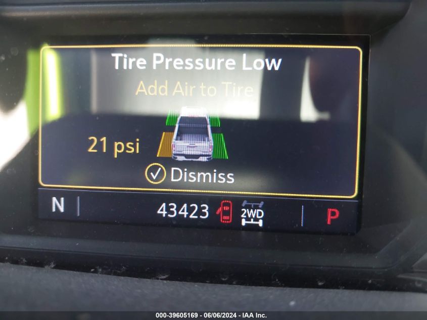 2021 GMC Sierra 1500 4Wd Double Cab Standard Box Elevation VIN: 1GTR9CED6MZ437609 Lot: 39605169