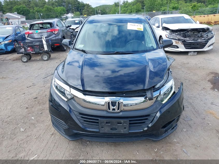 2021 Honda Hr-V Awd Lx VIN: 3CZRU6H35MM704706 Lot: 39605171