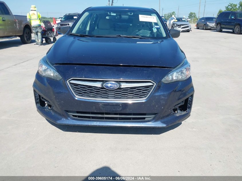 2019 Subaru Impreza 2.0I VIN: 4S3GTAB6XK3741299 Lot: 39605174