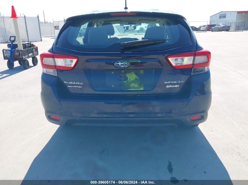 2019 Subaru Impreza 2.0I VIN: 4S3GTAB6XK3741299 Lot: 39605174