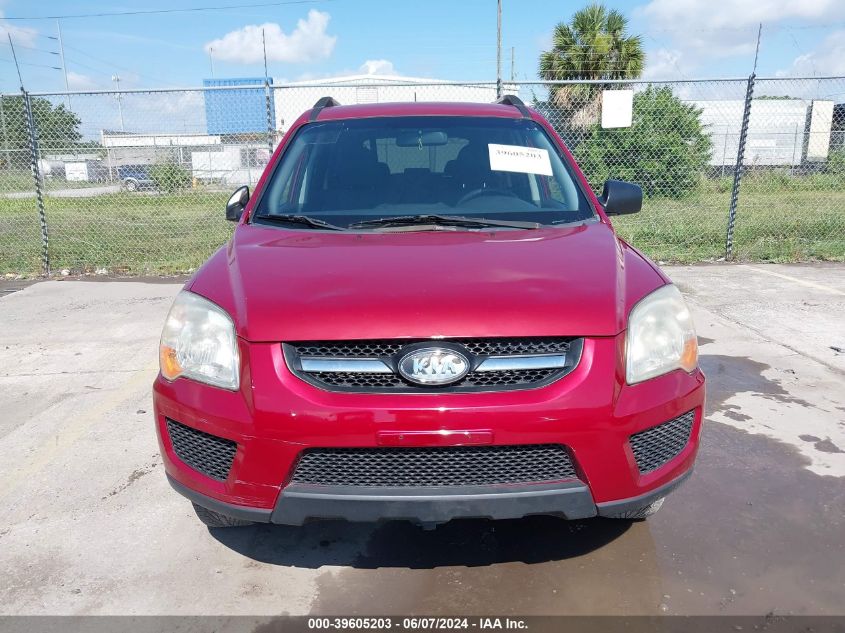 2009 Kia Sportage Lx VIN: KNDJF724197573814 Lot: 39605203