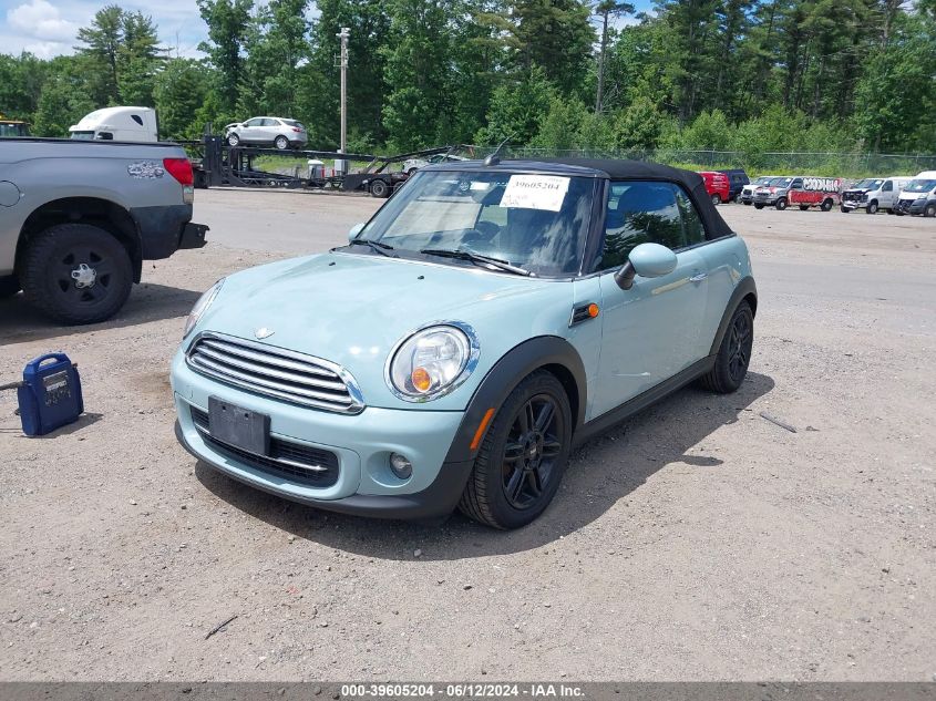 2012 Mini Cooper VIN: WMWZN3C5XCT134323 Lot: 39605204