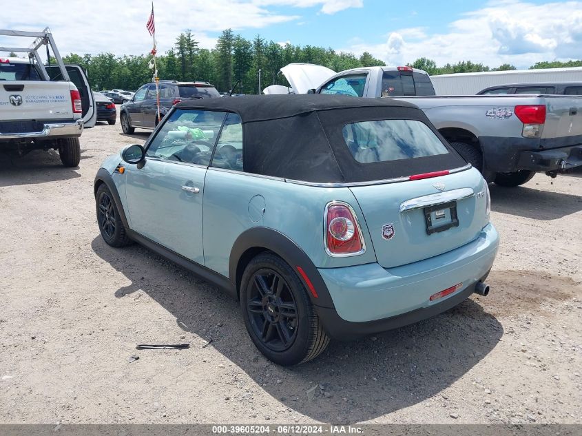 2012 Mini Cooper VIN: WMWZN3C5XCT134323 Lot: 39605204