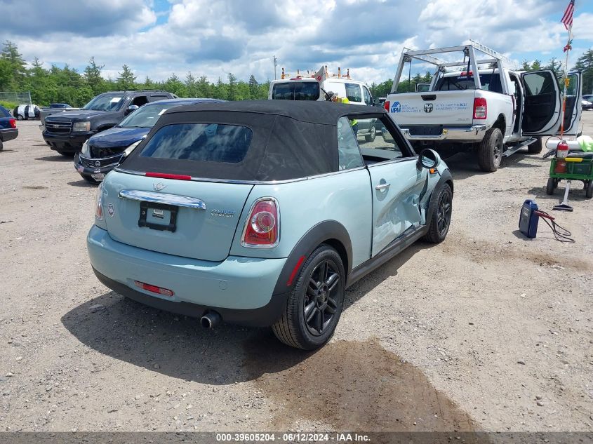 2012 Mini Cooper VIN: WMWZN3C5XCT134323 Lot: 39605204