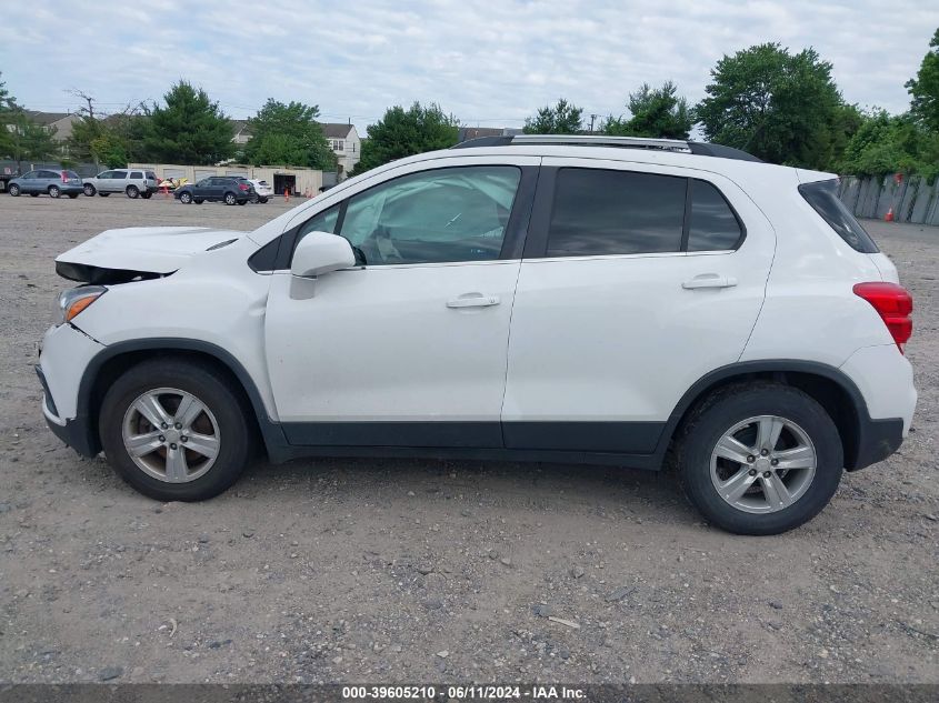 2017 Chevrolet Trax Lt VIN: 3GNCJLSB7HL163695 Lot: 39605210