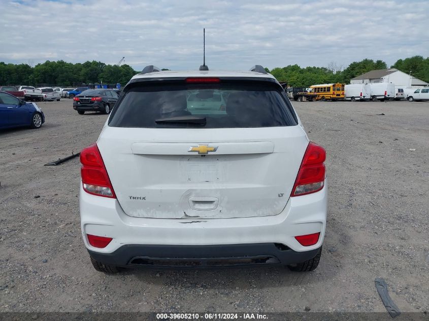 2017 Chevrolet Trax Lt VIN: 3GNCJLSB7HL163695 Lot: 39605210