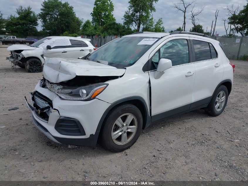 3GNCJLSB7HL163695 2017 CHEVROLET TRAX - Image 2