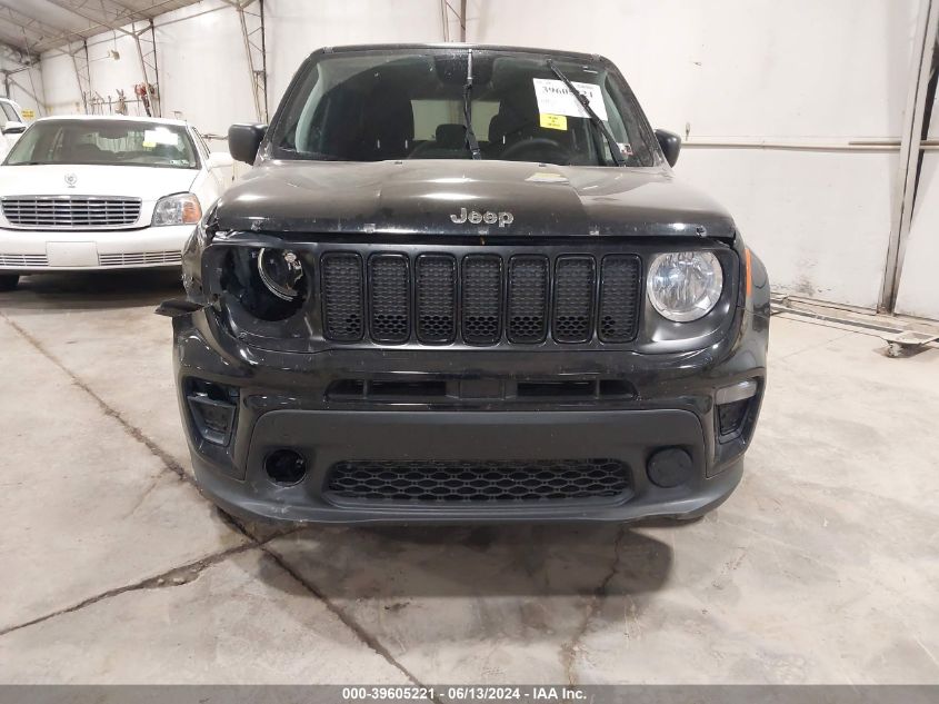 2020 Jeep Renegade Jeepster 4X4 VIN: ZACNJBAB2LPL81554 Lot: 39605221