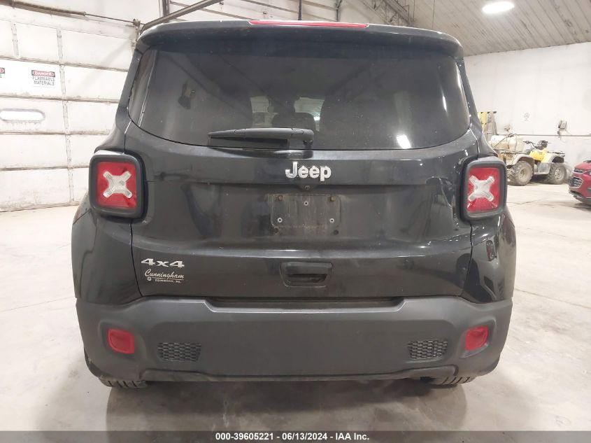 2020 Jeep Renegade Jeepster 4X4 VIN: ZACNJBAB2LPL81554 Lot: 39605221