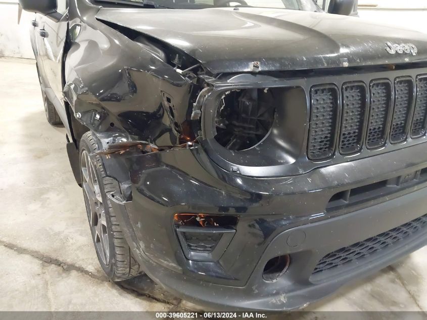 2020 Jeep Renegade Jeepster 4X4 VIN: ZACNJBAB2LPL81554 Lot: 39605221