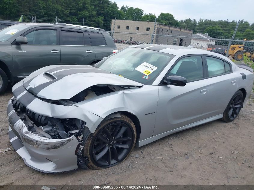 2020 Dodge Charger R/T Rwd VIN: 2C3CDXCT4LH220181 Lot: 39605235