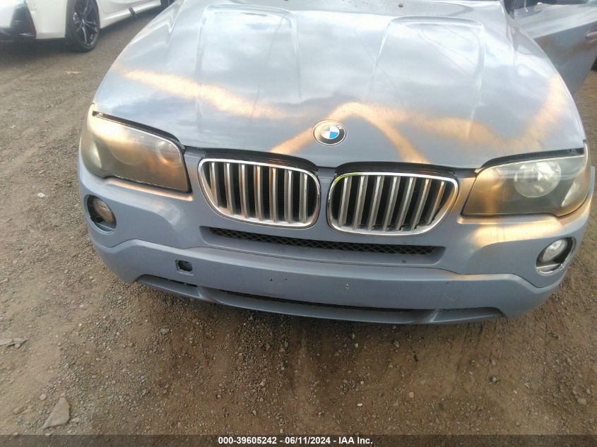 2006 BMW X3 3.0I VIN: WBXPA93496WG88963 Lot: 39605242