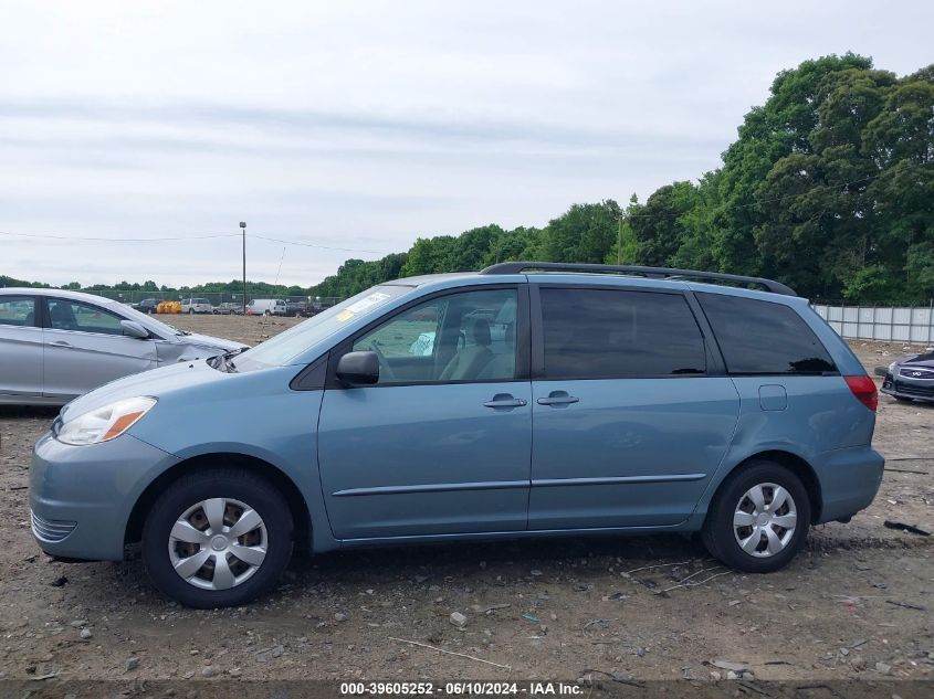 2005 Toyota Sienna Le VIN: 5TDZA23CX5S332893 Lot: 39605252