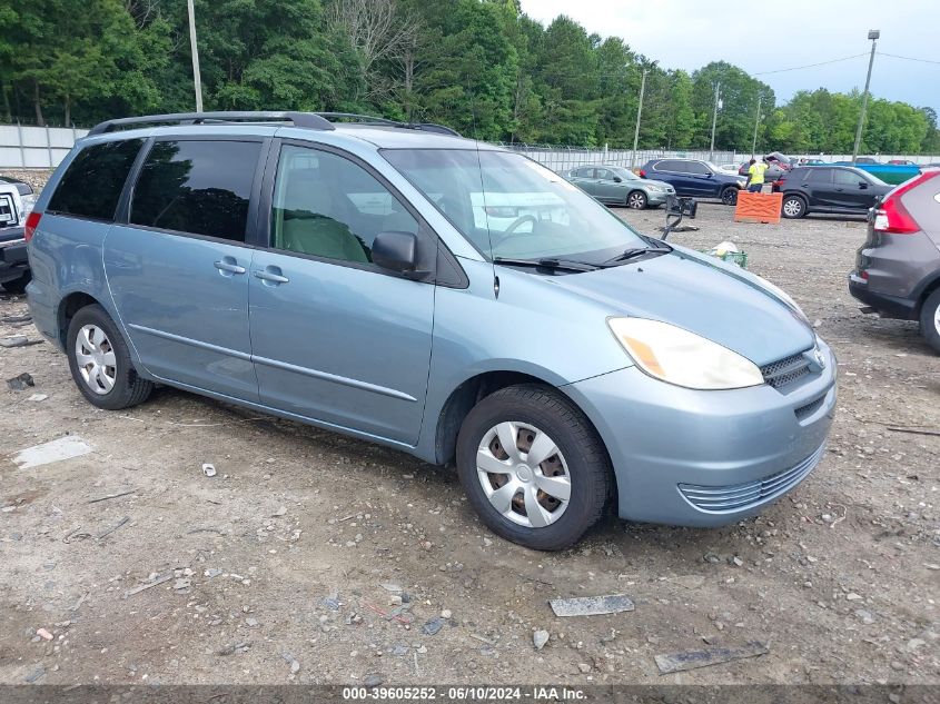 2005 Toyota Sienna Le VIN: 5TDZA23CX5S332893 Lot: 39605252