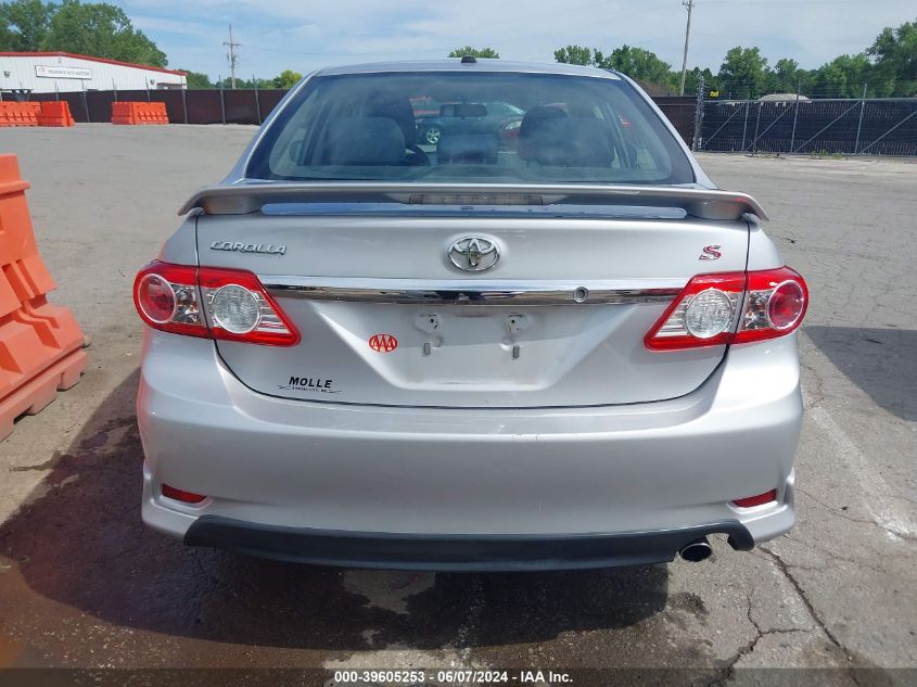 2011 Toyota Corolla S VIN: 2T1BU4EE0BC611406 Lot: 39605253