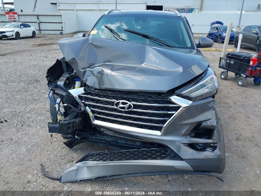 2021 Hyundai Tucson Limited VIN: KM8J3CAL5MU321368 Lot: 39605259