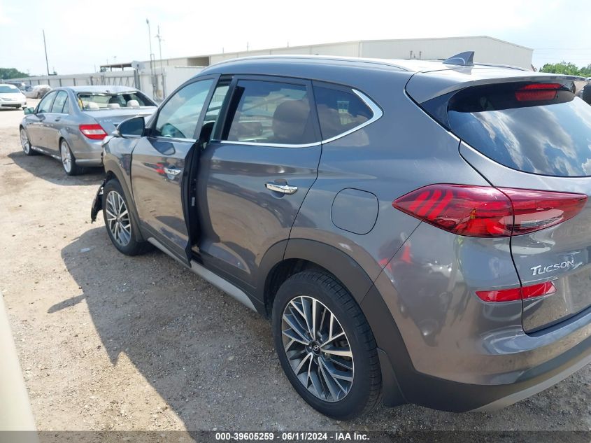 2021 Hyundai Tucson Limited VIN: KM8J3CAL5MU321368 Lot: 39605259
