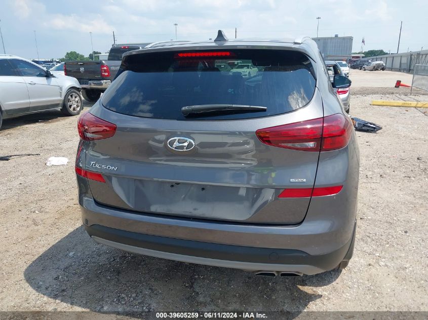 2021 Hyundai Tucson Limited VIN: KM8J3CAL5MU321368 Lot: 39605259