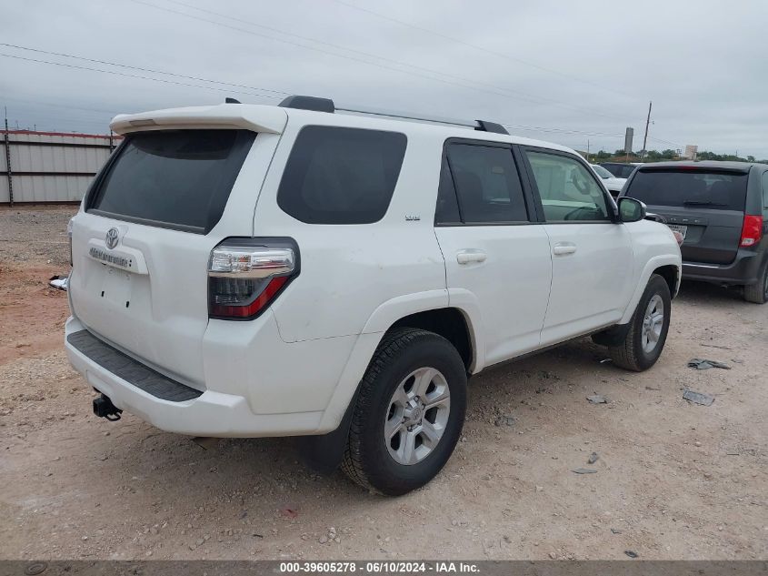 2024 Toyota 4Runner Sr5/Trd Sport/Sr5 Premium VIN: JTEEU5JR4R5308028 Lot: 39605278