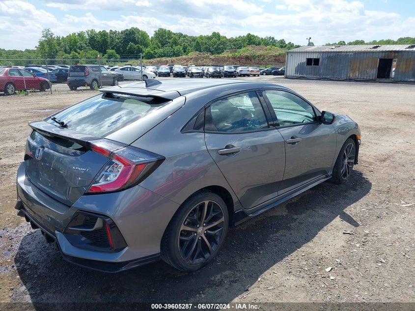2020 HONDA CIVIC SPORT - SHHFK7H45LU221974