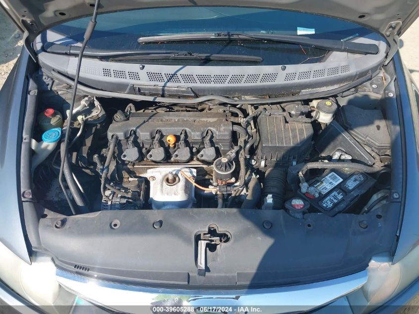 2010 Honda Civic Lx VIN: 2HGFA1F53AH311274 Lot: 39605288