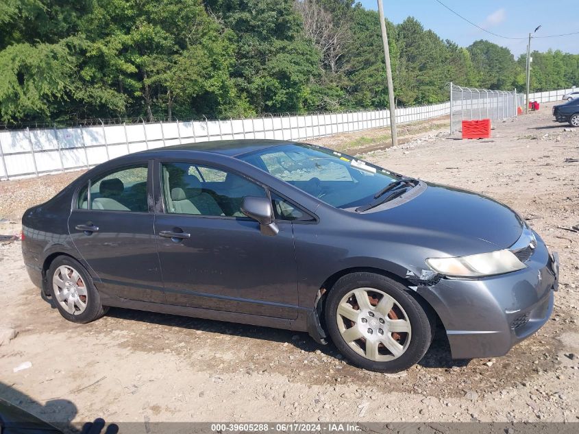 2010 Honda Civic Lx VIN: 2HGFA1F53AH311274 Lot: 39605288
