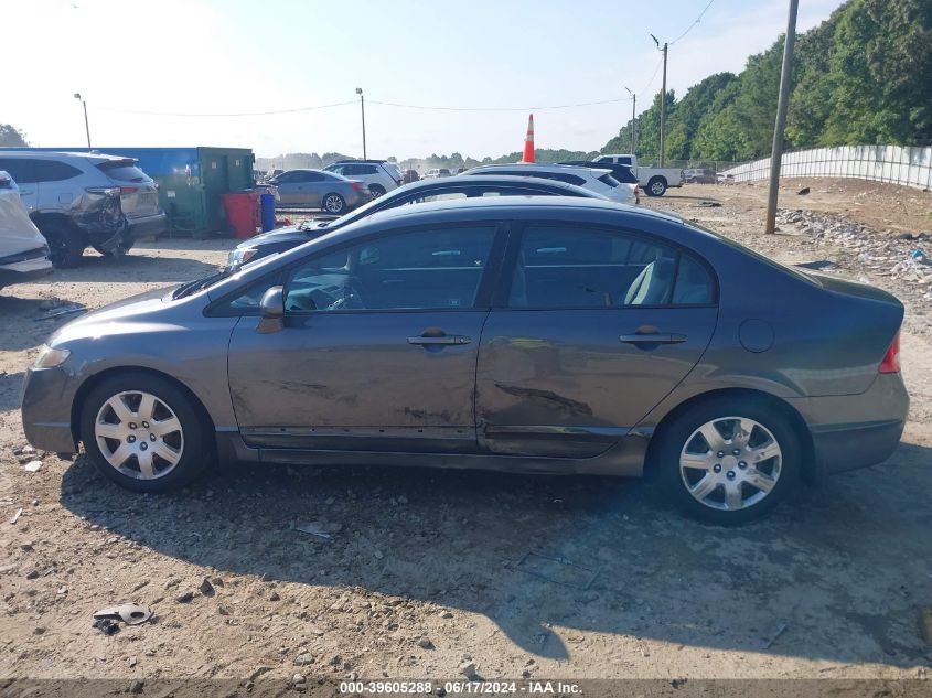 2010 Honda Civic Lx VIN: 2HGFA1F53AH311274 Lot: 39605288