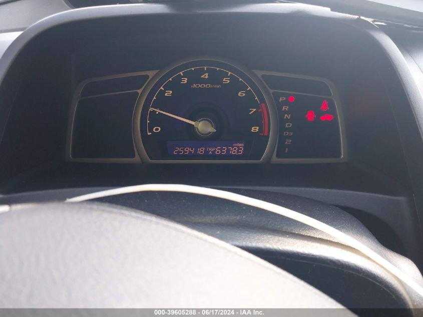 2010 Honda Civic Lx VIN: 2HGFA1F53AH311274 Lot: 39605288