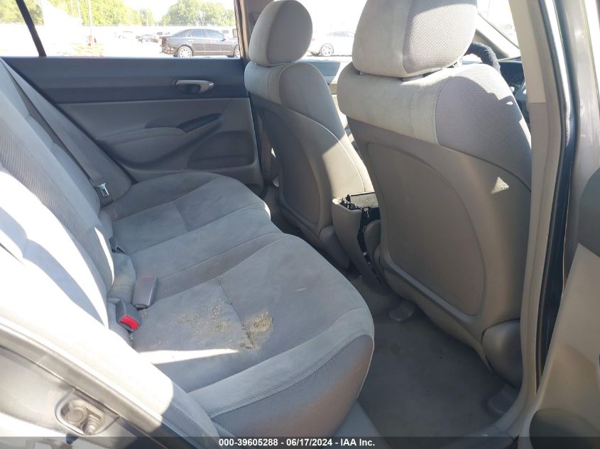 2010 Honda Civic Lx VIN: 2HGFA1F53AH311274 Lot: 39605288