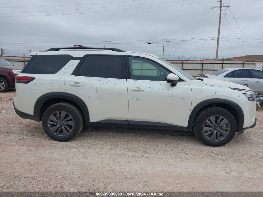 2024 Nissan Pathfinder Sv VIN: 5N1DR3BA9RC275646 Lot: 39605290