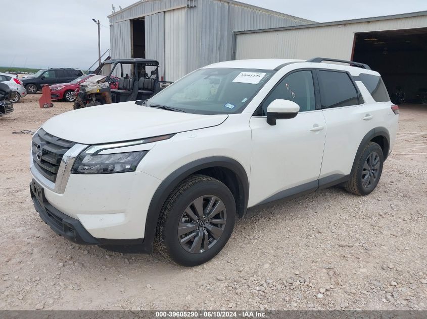 2024 Nissan Pathfinder Sv VIN: 5N1DR3BA9RC275646 Lot: 39605290