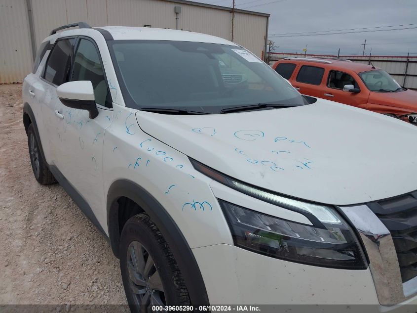 2024 Nissan Pathfinder Sv VIN: 5N1DR3BA9RC275646 Lot: 39605290