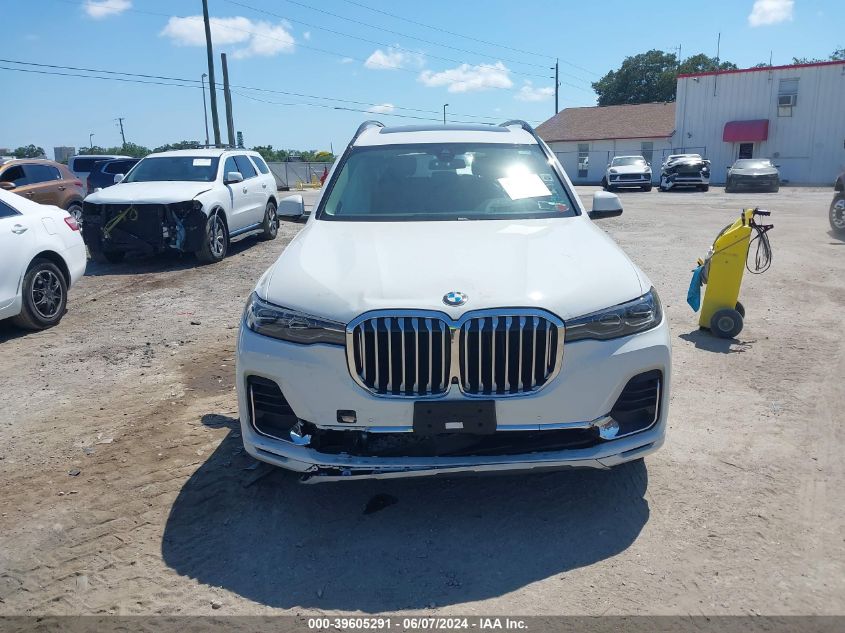 2021 BMW X7 xDrive40I VIN: 5UXCW2C00M9F83756 Lot: 39605291