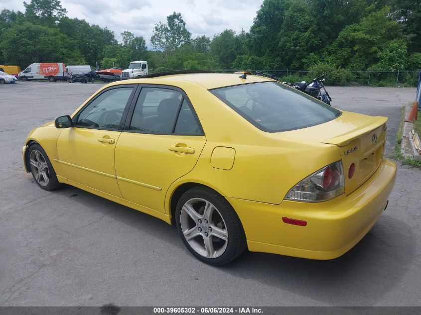 2001 Lexus Is 300 VIN: JTHBD182X10008177 Lot: 39605302