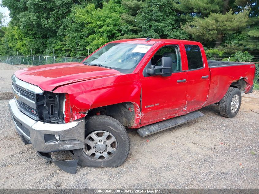 2015 Chevrolet Silverado 2500Hd Lt VIN: 1GC2KVEG6FZ141181 Lot: 39605308