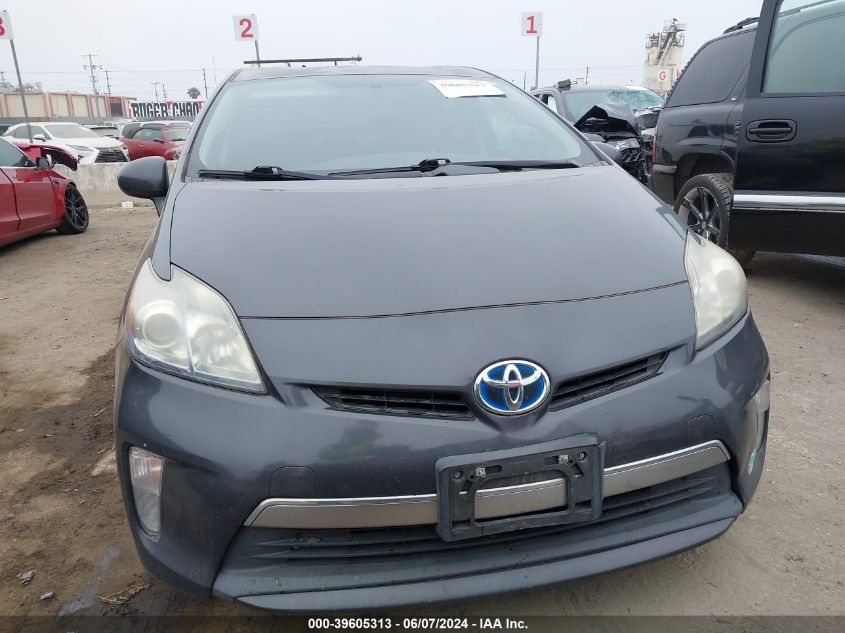 2014 Toyota Prius Plug-In VIN: JTDKN3DP6E3051706 Lot: 39605313