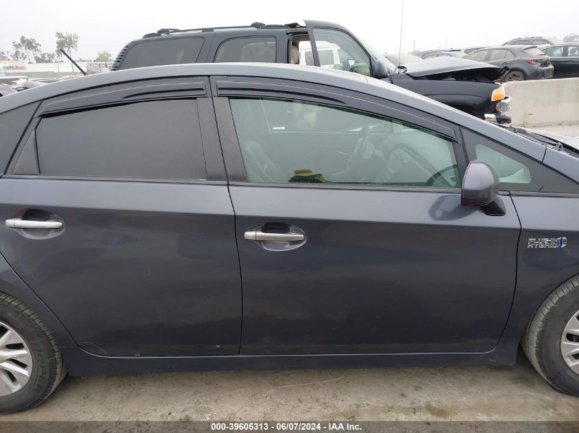 2014 Toyota Prius Plug-In VIN: JTDKN3DP6E3051706 Lot: 39605313