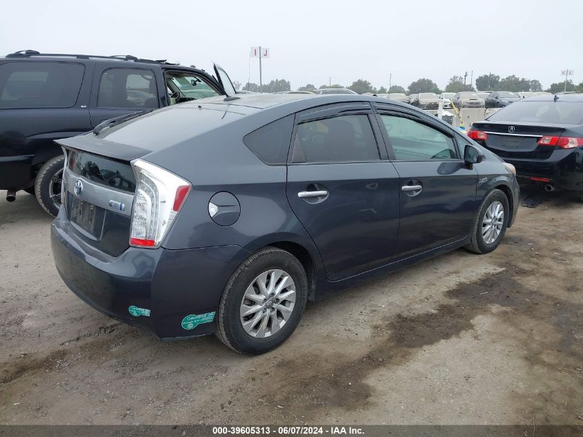 2014 Toyota Prius Plug-In VIN: JTDKN3DP6E3051706 Lot: 39605313