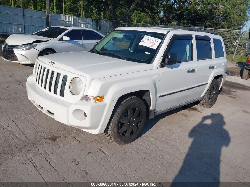 2009 Jeep Patriot Sport VIN: 1J8FT28B39D124684 Lot: 39605314