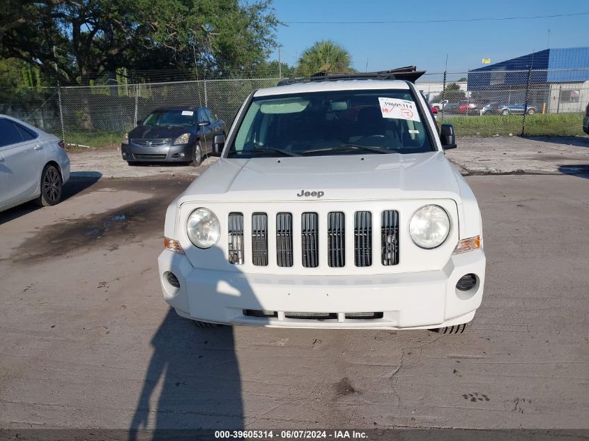 2009 Jeep Patriot Sport VIN: 1J8FT28B39D124684 Lot: 39605314