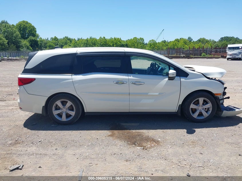 2019 Honda Odyssey Ex-L VIN: 5FNRL6H77KB055584 Lot: 39605315