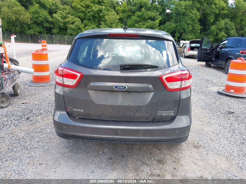 2017 Ford C-Max Hybrid Titanium VIN: 1FADP5DU4HL100173 Lot: 39605340